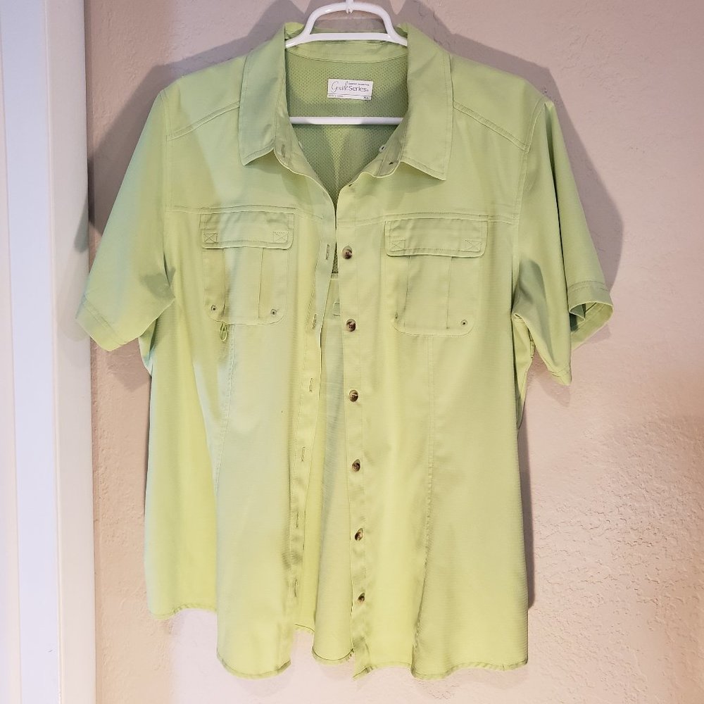 Women's Gander Mountain Guide Series Lime Green Shirt